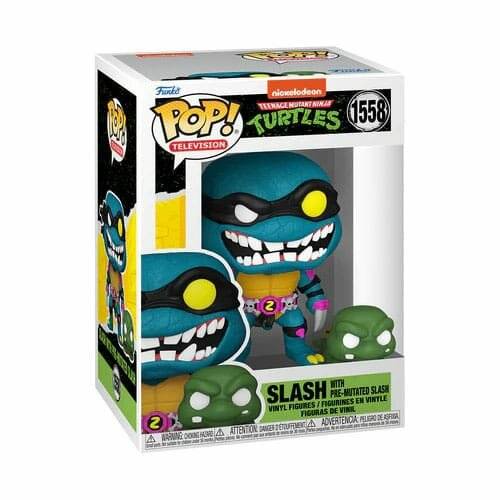 POP Figur Teenage Mutant Ninja Turtles Slash & Pre Mutated Slash