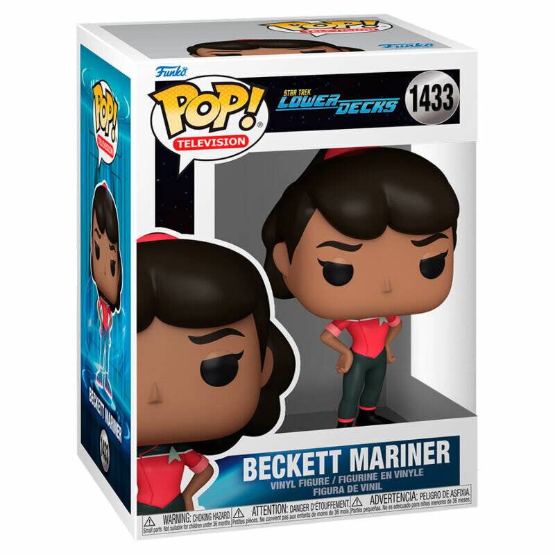 Star Trek Lower Decks POP! TV Vinyl Figur Beckett 9 cm