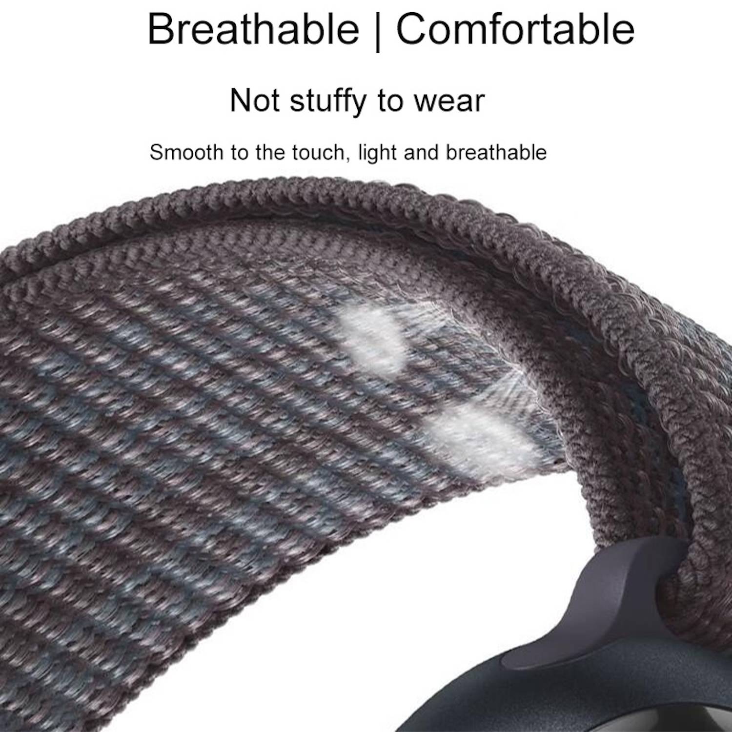 Für Apple Watch SE 2023 40mm Design Nylon Klettverschluss Arm Band M7