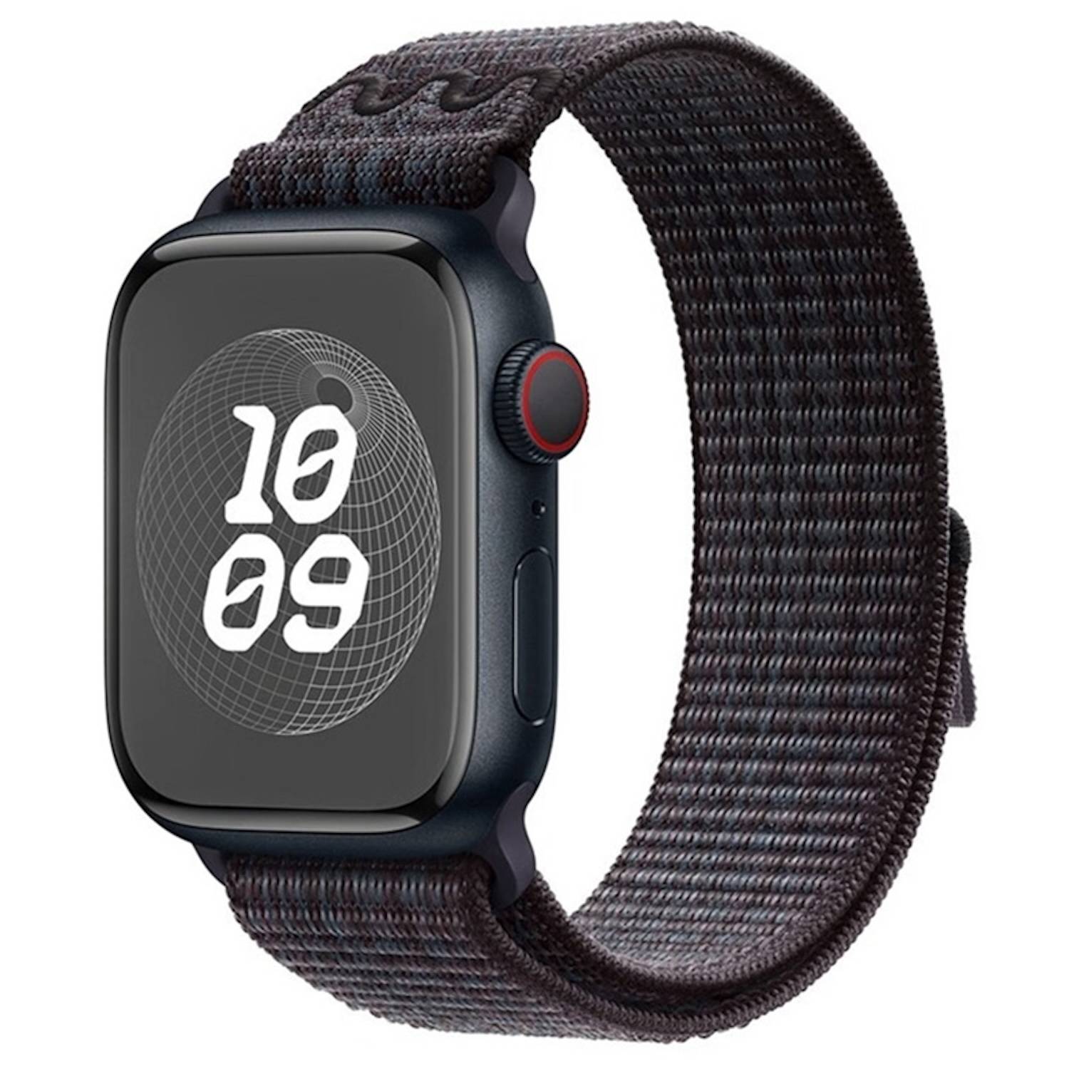 Für Apple Watch SE 2023 44mm Design Nylon Klettverschluss Arm Band M4