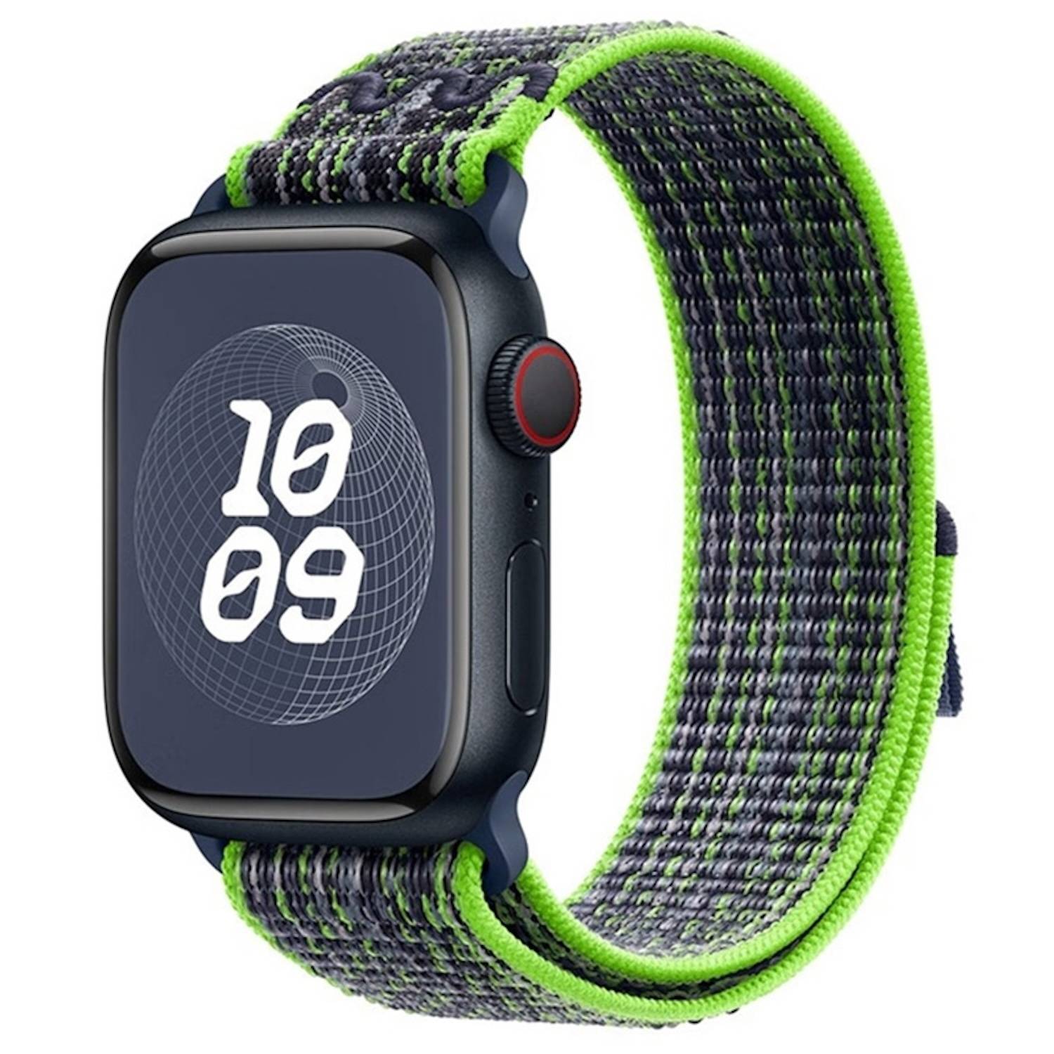 Für Apple Watch SE 2023 40mm Design Nylon Klettverschluss Arm Band M5