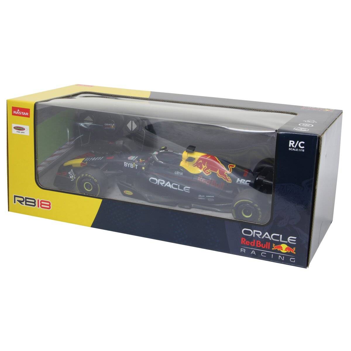 Jamara Oracle Red Bull Racing RB18 1:18 dunkelblau 2,4GHz