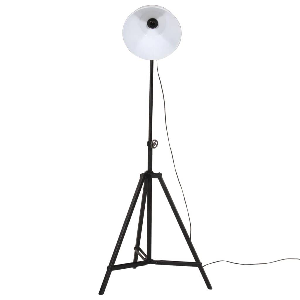 vidaXL Stehleuchte 25 W Weiß 61x61x90/150 cm E27