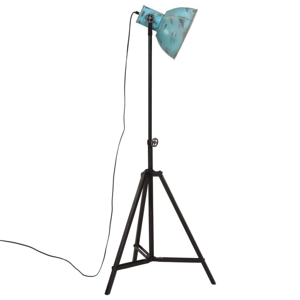 vidaXL Stehleuchte 25 W Blau 61x61x90/150 cm E27