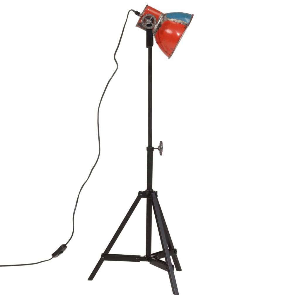 vidaXL Stehleuchte 25 W Mehrfarbig 35x35x65/95 cm E27