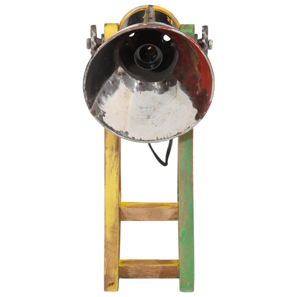vidaXL Schreibtischlampe 25 W Mehrfarbig 30x17x40 cm E27
