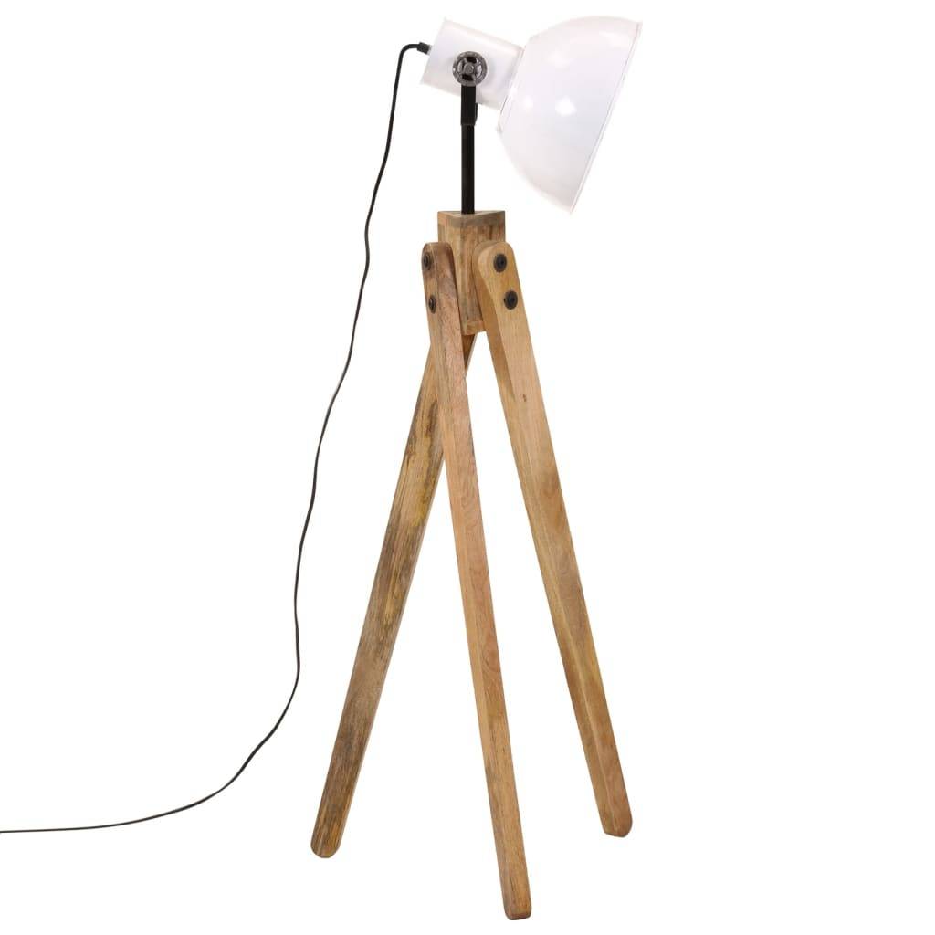 vidaXL Stehleuchte 25 W Weiß 45x45x120 cm E27