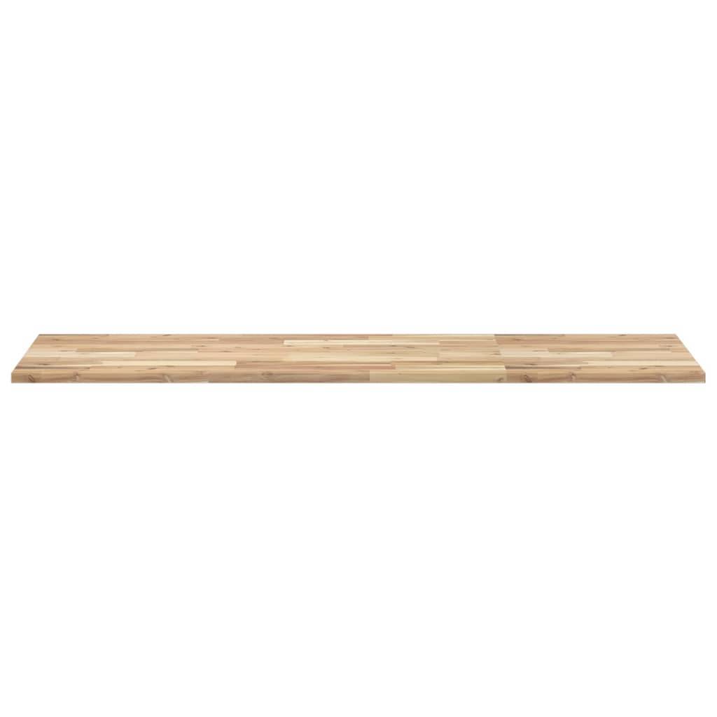 vidaXL Waschtischplatte Unbehandelt 160x50x2 cm Massivholz Akazie