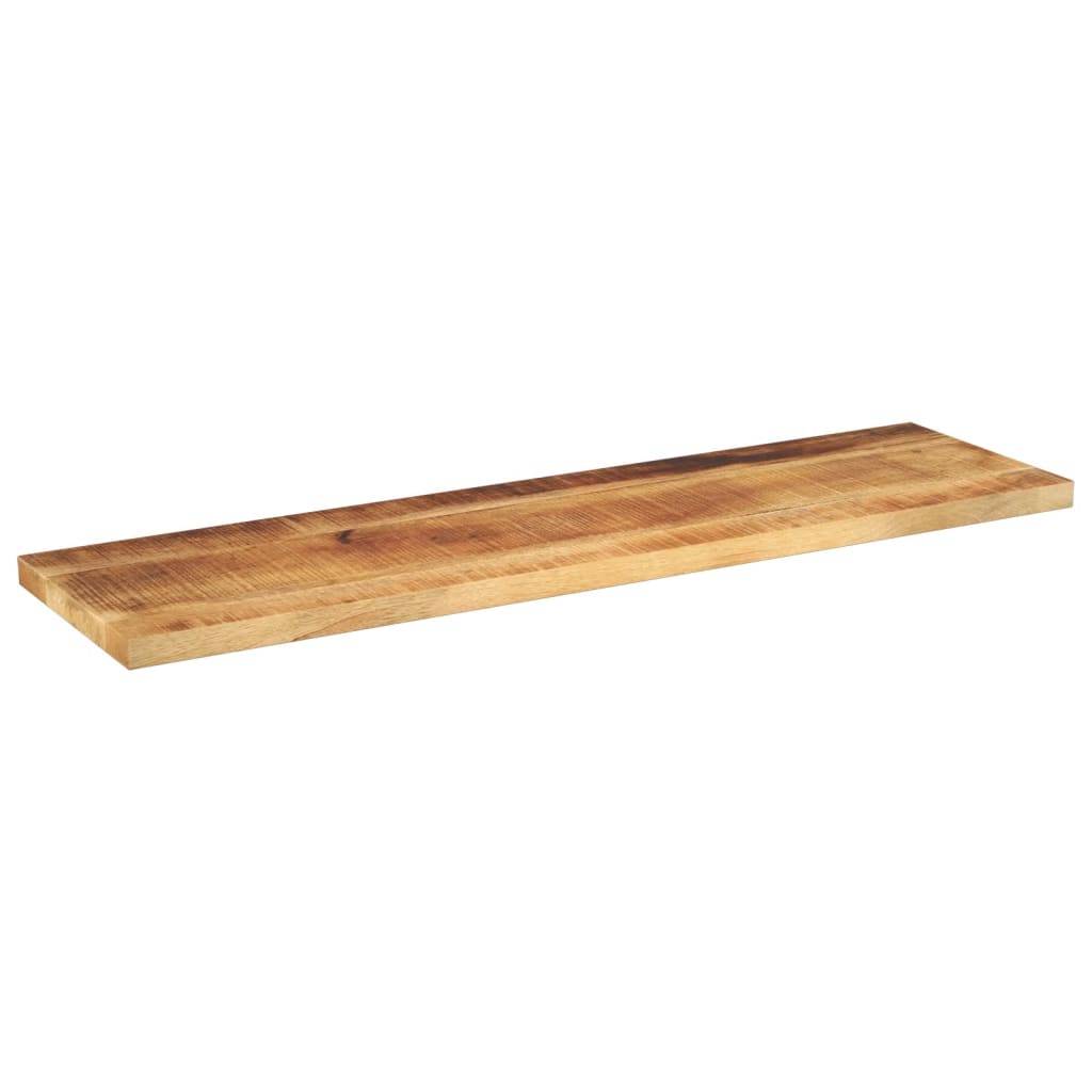 vidaXL Tischplatte 100x20x3,8 cm Rechteckig Raues Massivholz Mango