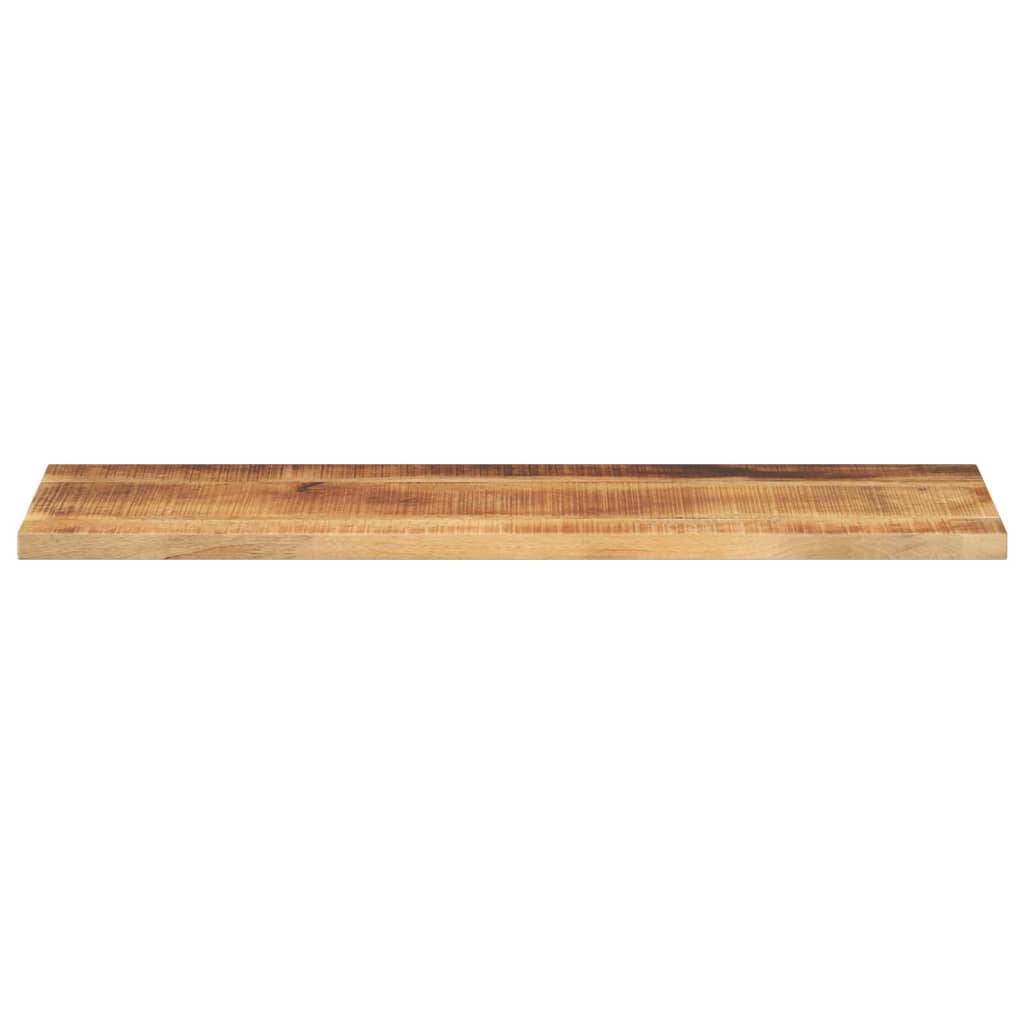 vidaXL Tischplatte 100x20x3,8 cm Rechteckig Raues Massivholz Mango