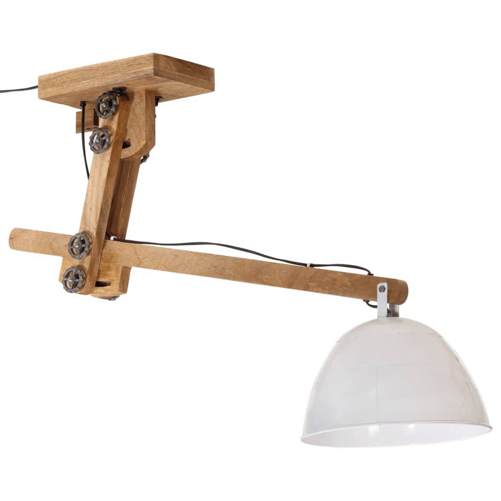 vidaXL Deckenleuchte 25 W Weiß 105x30x65-108 cm E27