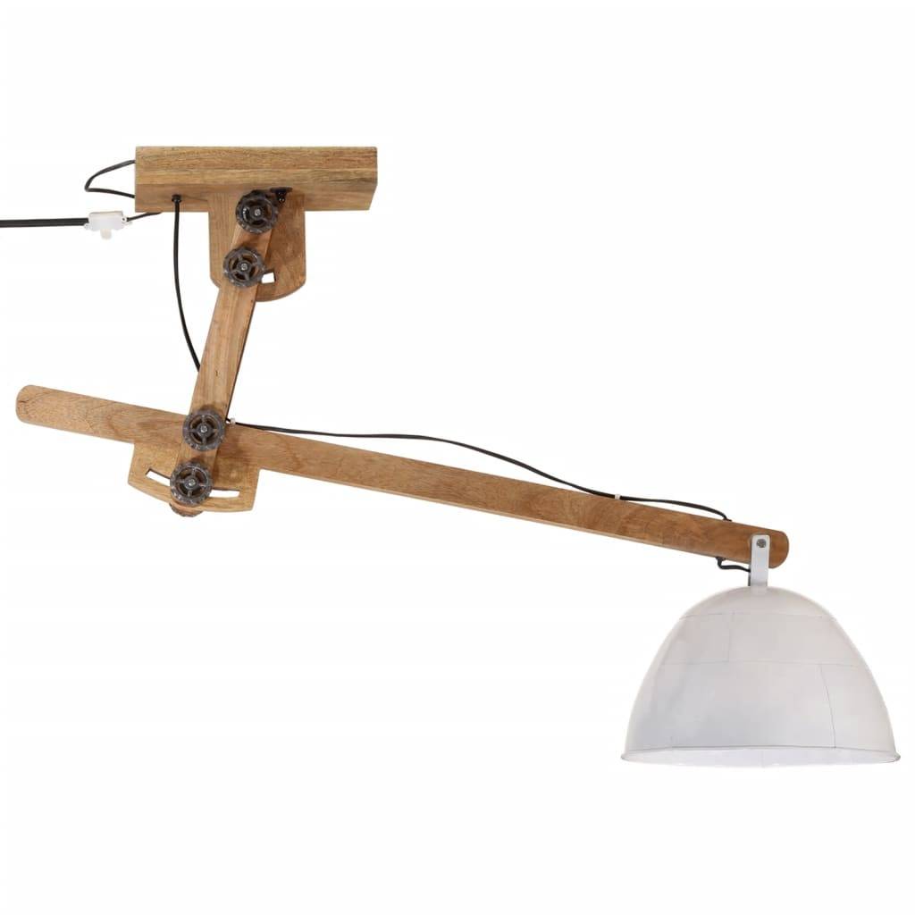 vidaXL Deckenleuchte 25 W Weiß 105x30x65-108 cm E27