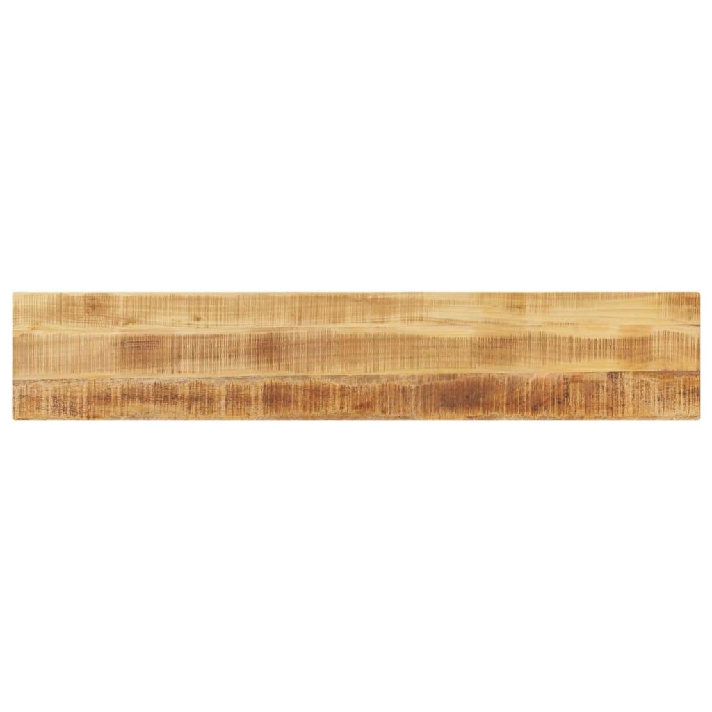 vidaXL Tischplatte 180x20x2,5 cm Rechteckig Raues Massivholz Mango