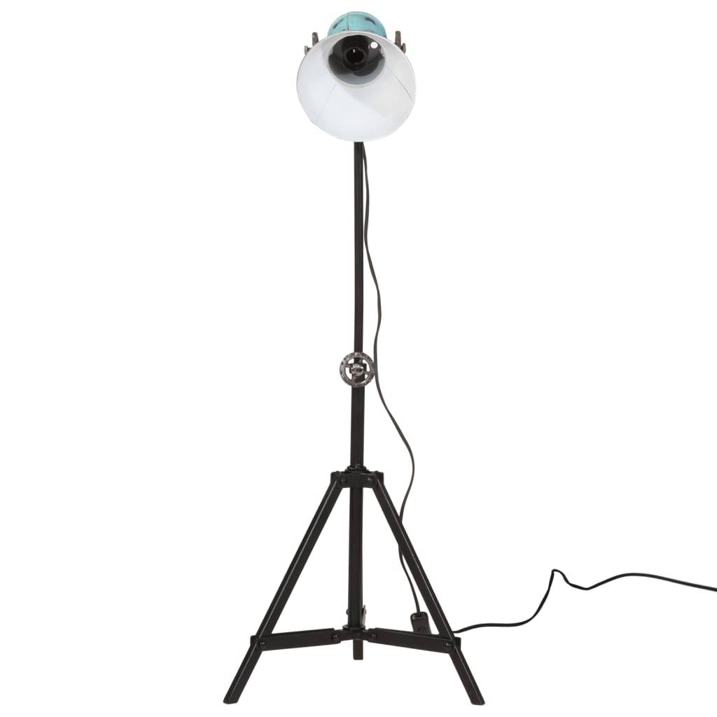 vidaXL Stehleuchte 25 W Blau 35x35x65/95 cm E27