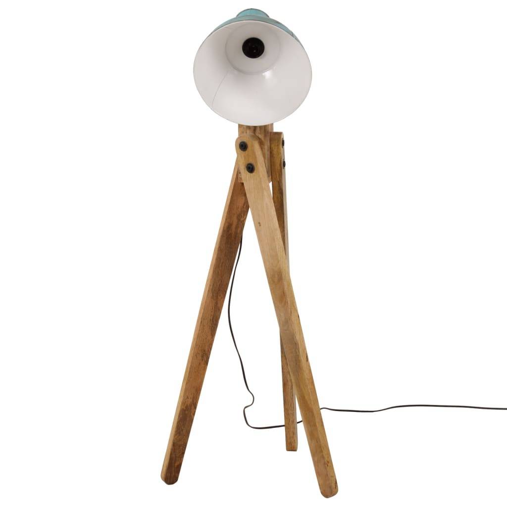 vidaXL Stehleuchte 25 W Blau 45x45x120 cm E27