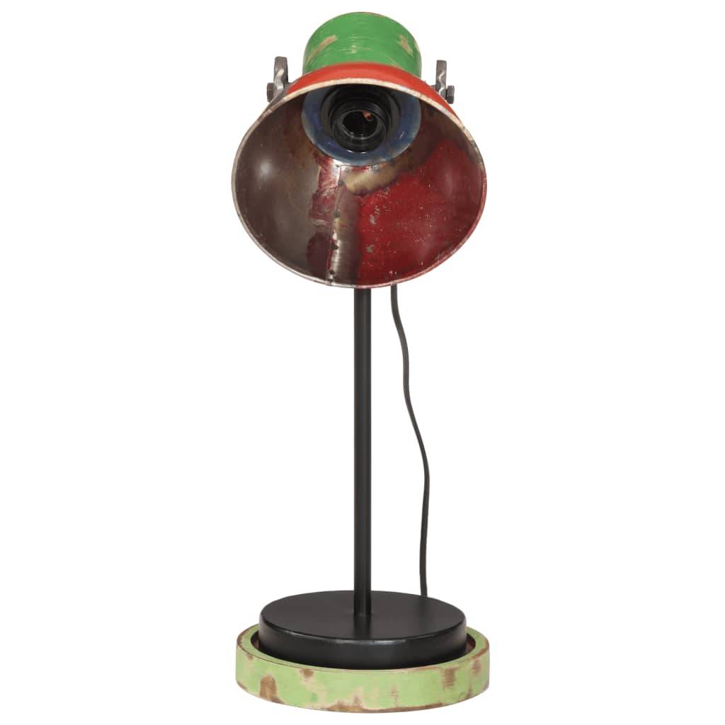 vidaXL Schreibtischlampe 25 W Mehrfarbig 17x17x50 cm E27