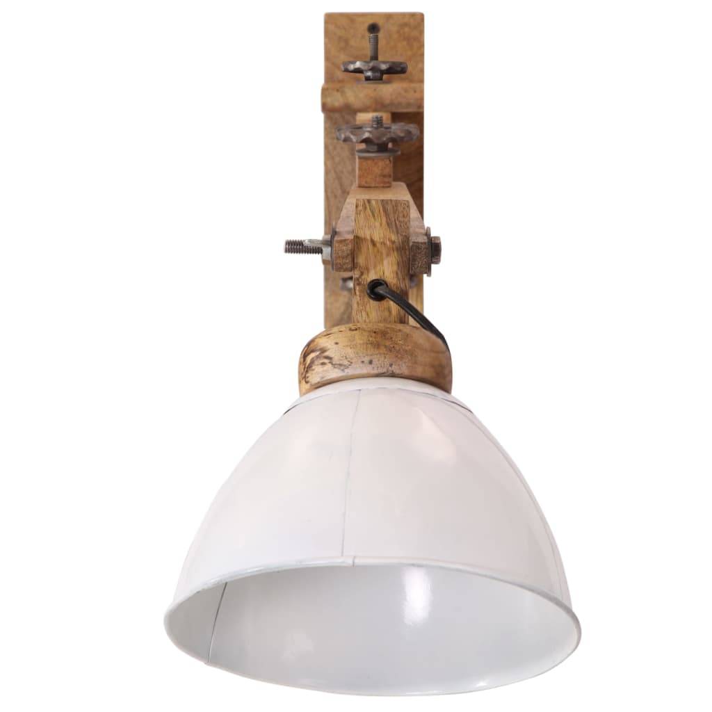 vidaXL Wandleuchte 25 W Weiß E27