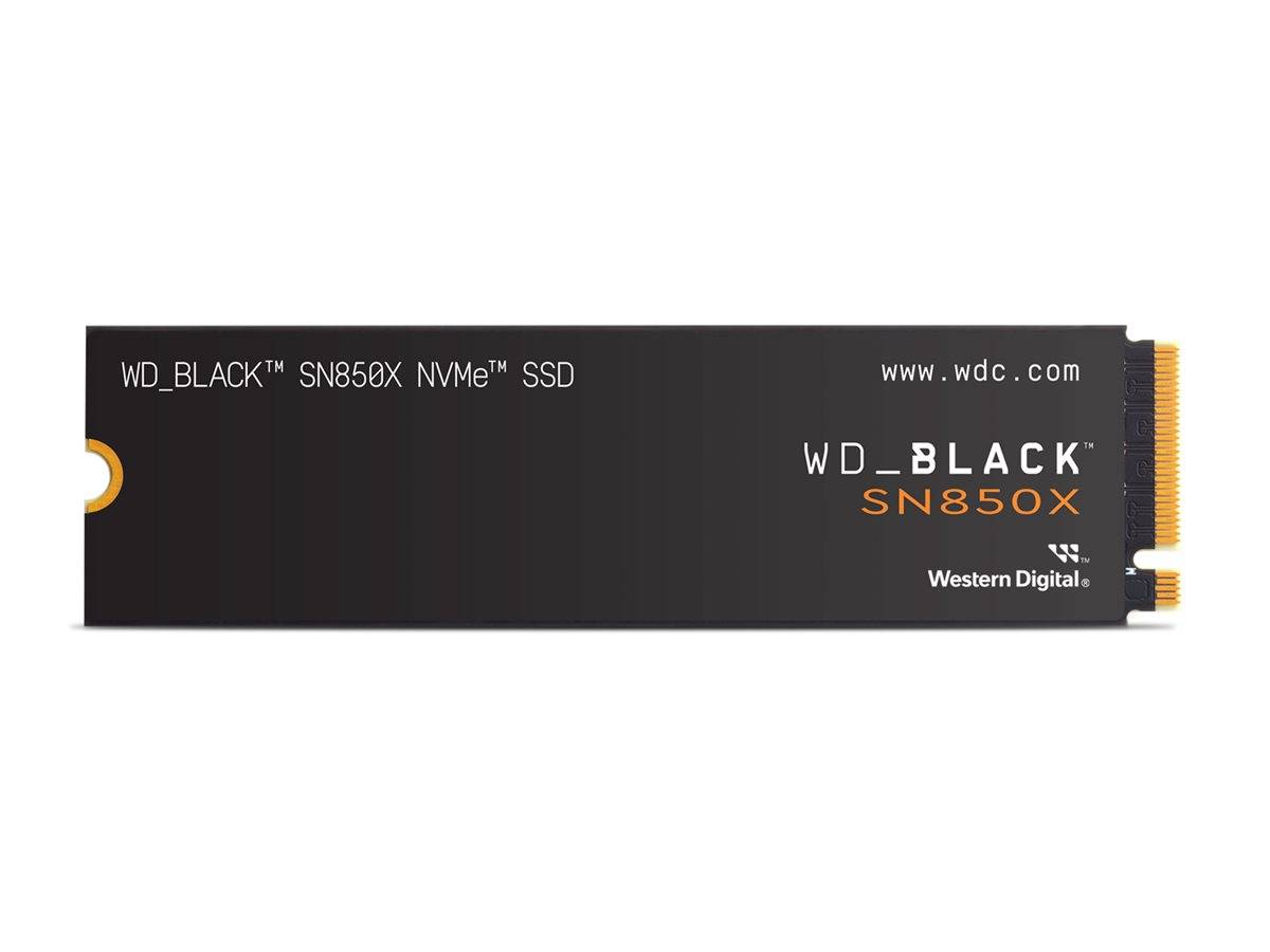 WD_BLACK SN850X WDS800T2X0E-00CDD0 - SSD - verschlüsselt - 8 TB - intern - M.2 2280 - PCIe 4.0 x4 (NVMe)