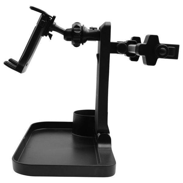 Macally HRMOUNTPROTRAY, Kopfstützen Autohalterung mit Tablett für alle Tablet PCs bis 25 cm Breite