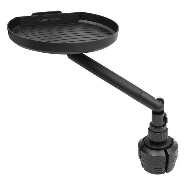 Macally MCUPTRAY, Halter für Auto-Becherhalter, mit Tablett und Handy-Halterung