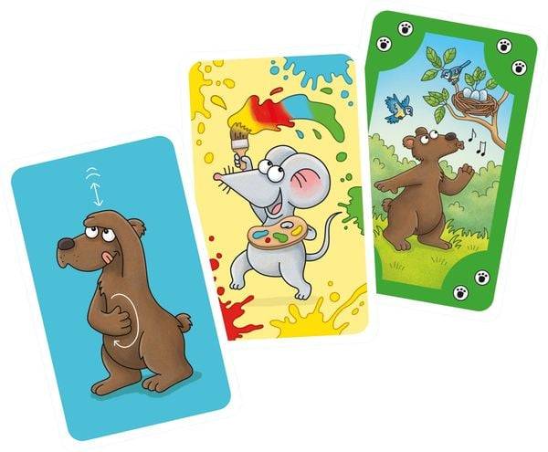 Schmidt Spiele - Mauseschlau & Bärenstark - Bewegungs-Mau Mau