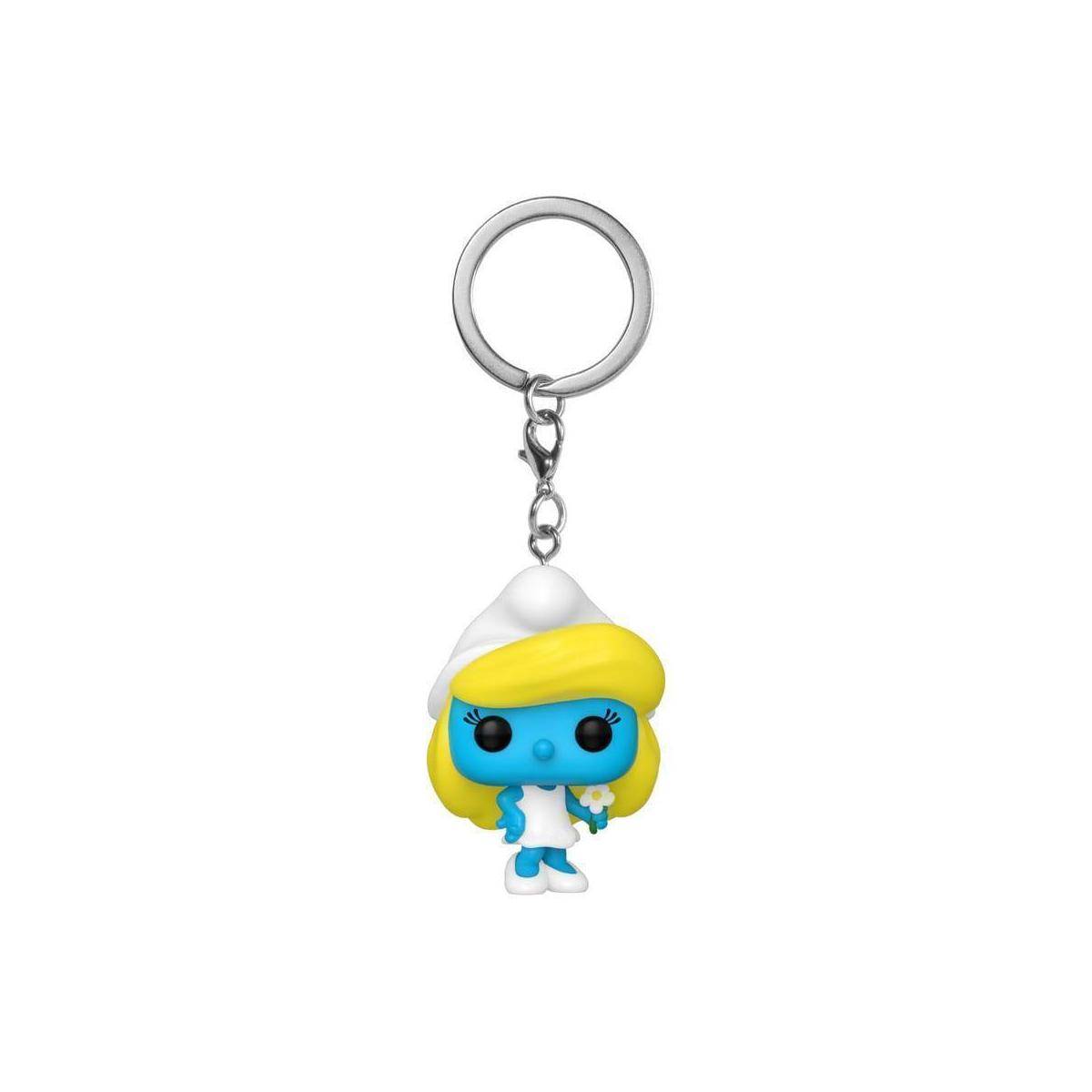 FK79256 - Die Schlümpfe POP! Vinyl Schlüsselanhänger 4 cm Smurfette Display (12)