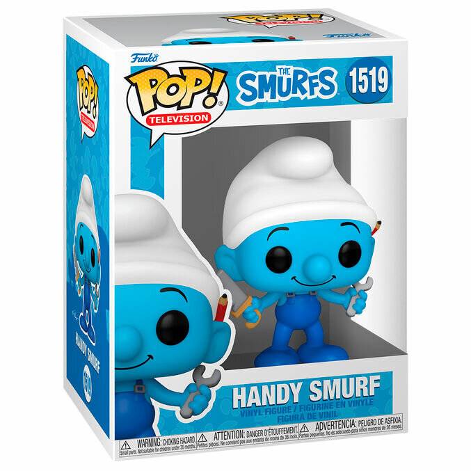 Die Schlümpfe POP! TV Vinyl Figur Handy Smurf 9 cm