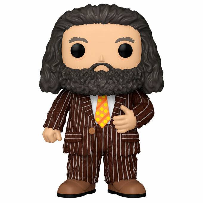 Harry Potter Super Sized Jumbo POP! Vinyl Figur Hagrid Animal Pelt Outfit 15 cm