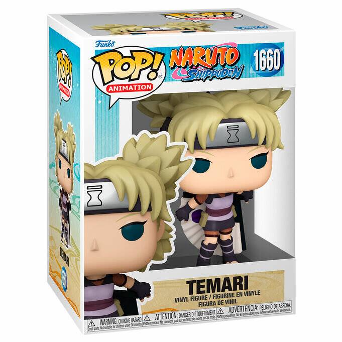 Naruto Pop! Animation Vinyl Figur Temari 9 cm
