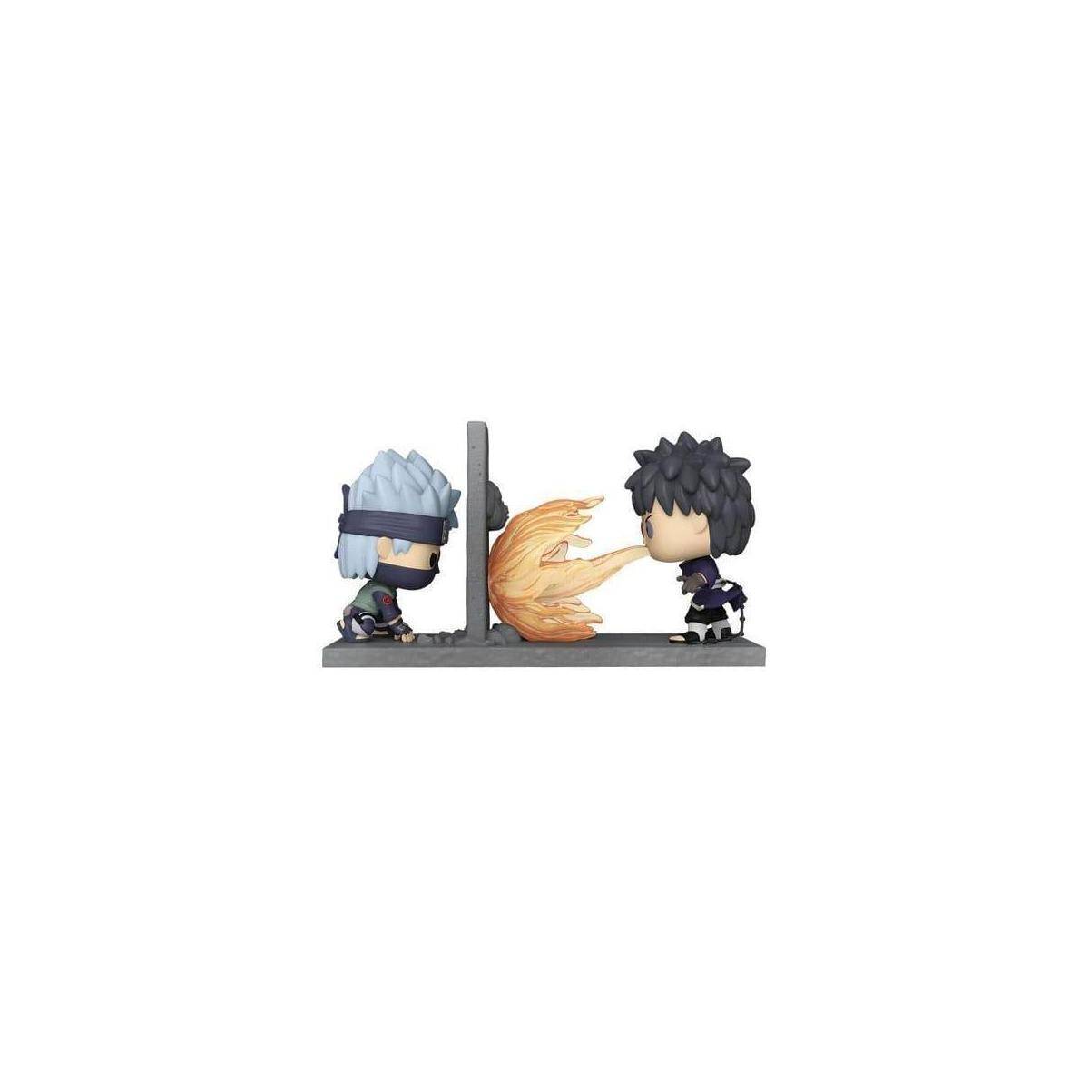 FK80256 - Naruto POP! Moment Vinyl Figuren Kakashi Vs Obito 9 cm