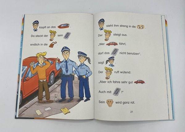 Polizist Leon im Einsatz