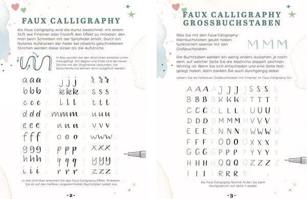 Design Paper A6: Alles Gute zu allem. Mit Handlettering-Grundkurs