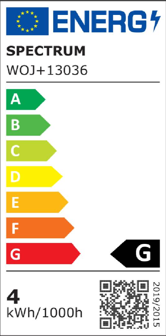 Spectrum LED E27 C37 Kerzenform 4W = 29W 230V 320lm 200° Warmweiß 3000K