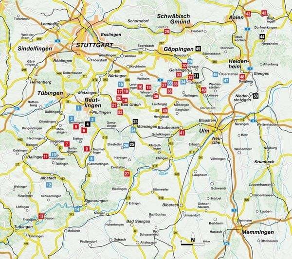 Leichte Wanderungen Schwäbische Alb