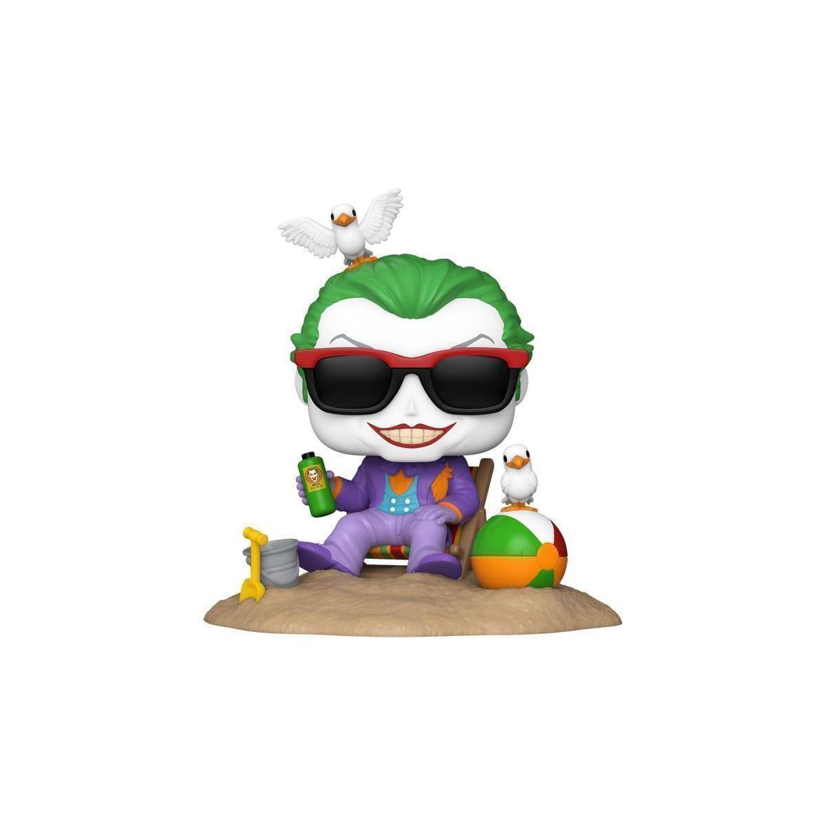 FK80682 - Batman 85th Anniversary POP! Deluxe Vinyl Figur The Joker (Beach) 9 cm