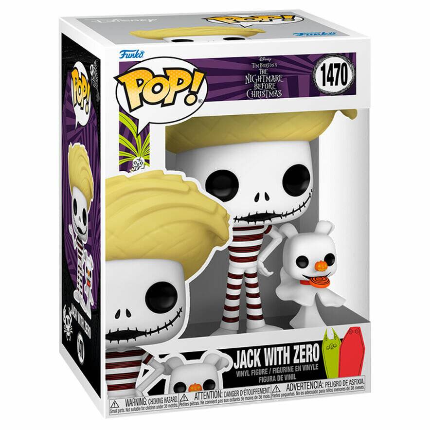 POP Figur Disney Nightmare Before Christmas Jack mit Zero