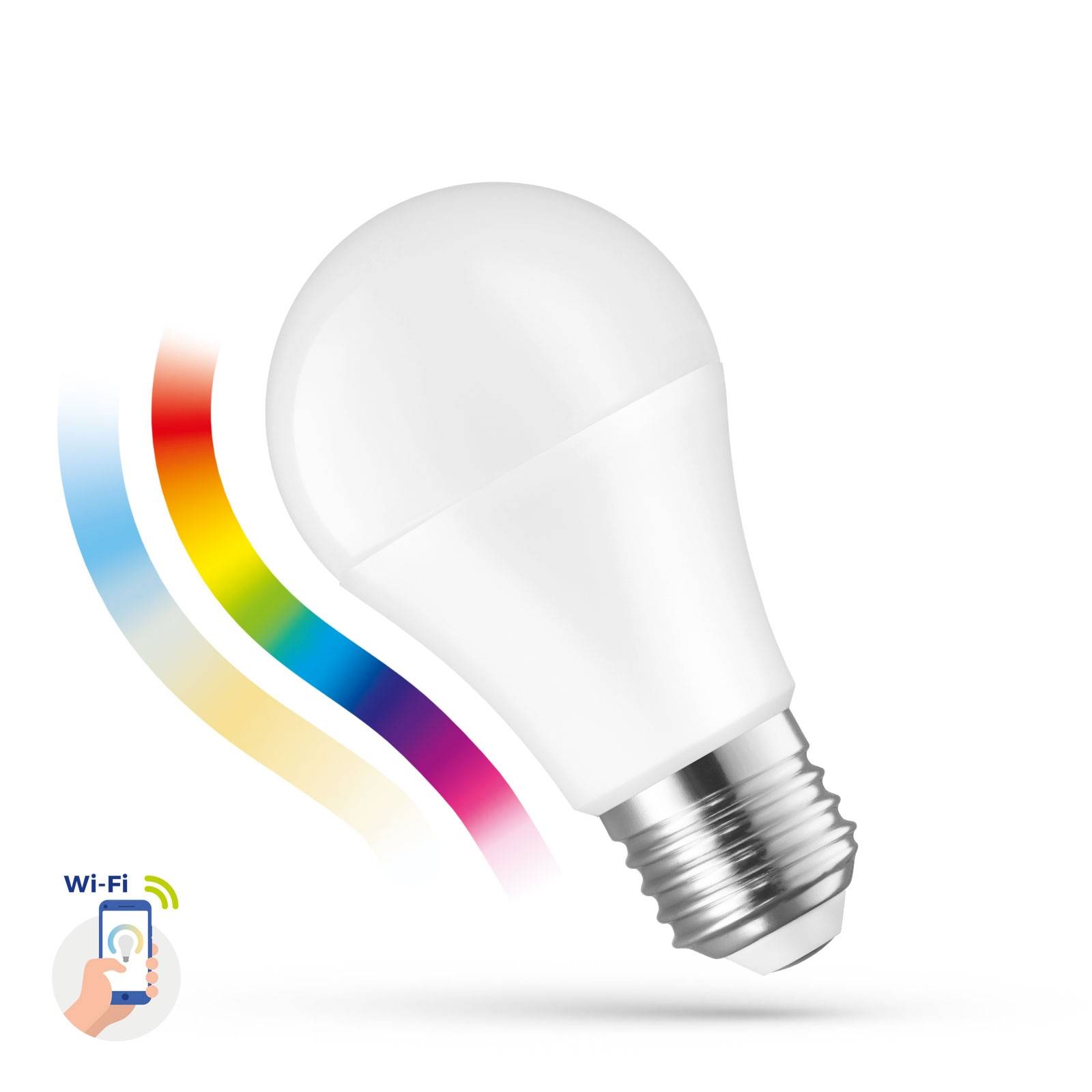 Spectrum LED E27 A66 Smart Home 13W = 98W bunt 1500lm 2700K-6000K Alexa Google Tuya DIMMBAR
