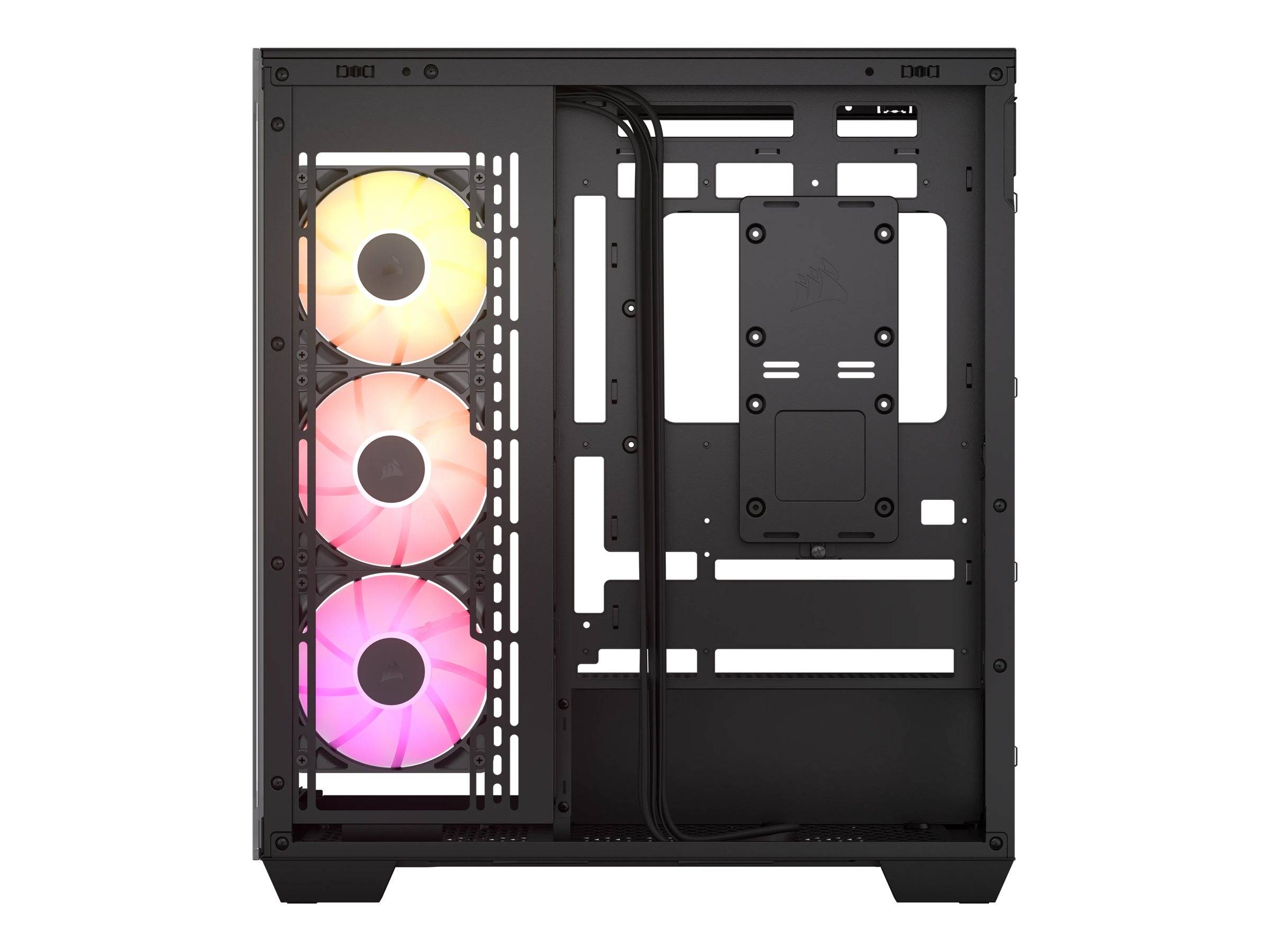 CORSAIR 3500X ARGB - Mid tower - E-ATX - Seitenteil mit Fenster (gehärtetes Glas)