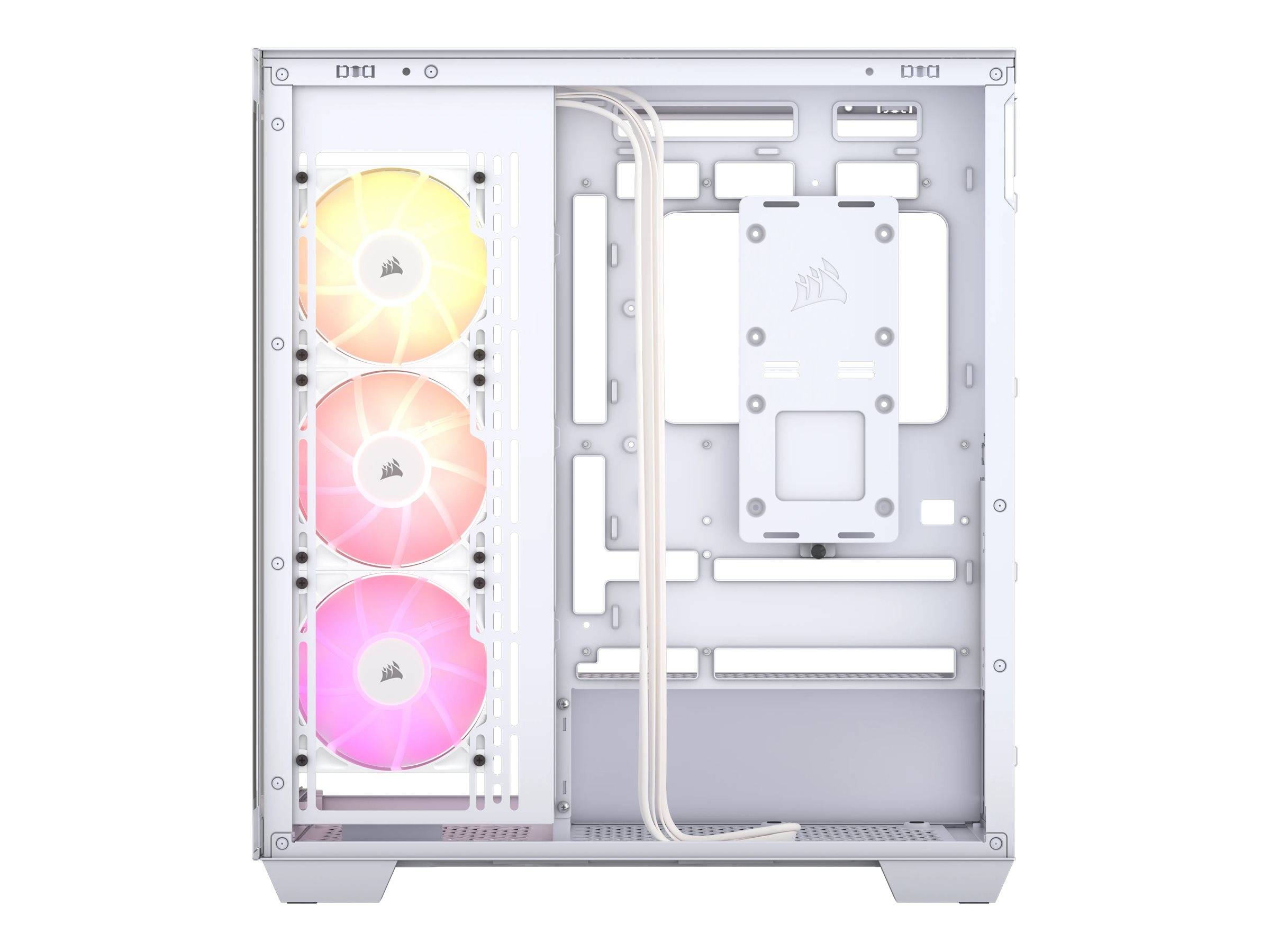 CORSAIR 3500X ARGB - Mid tower - E-ATX - Seitenteil mit Fenster (gehärtetes Glas)