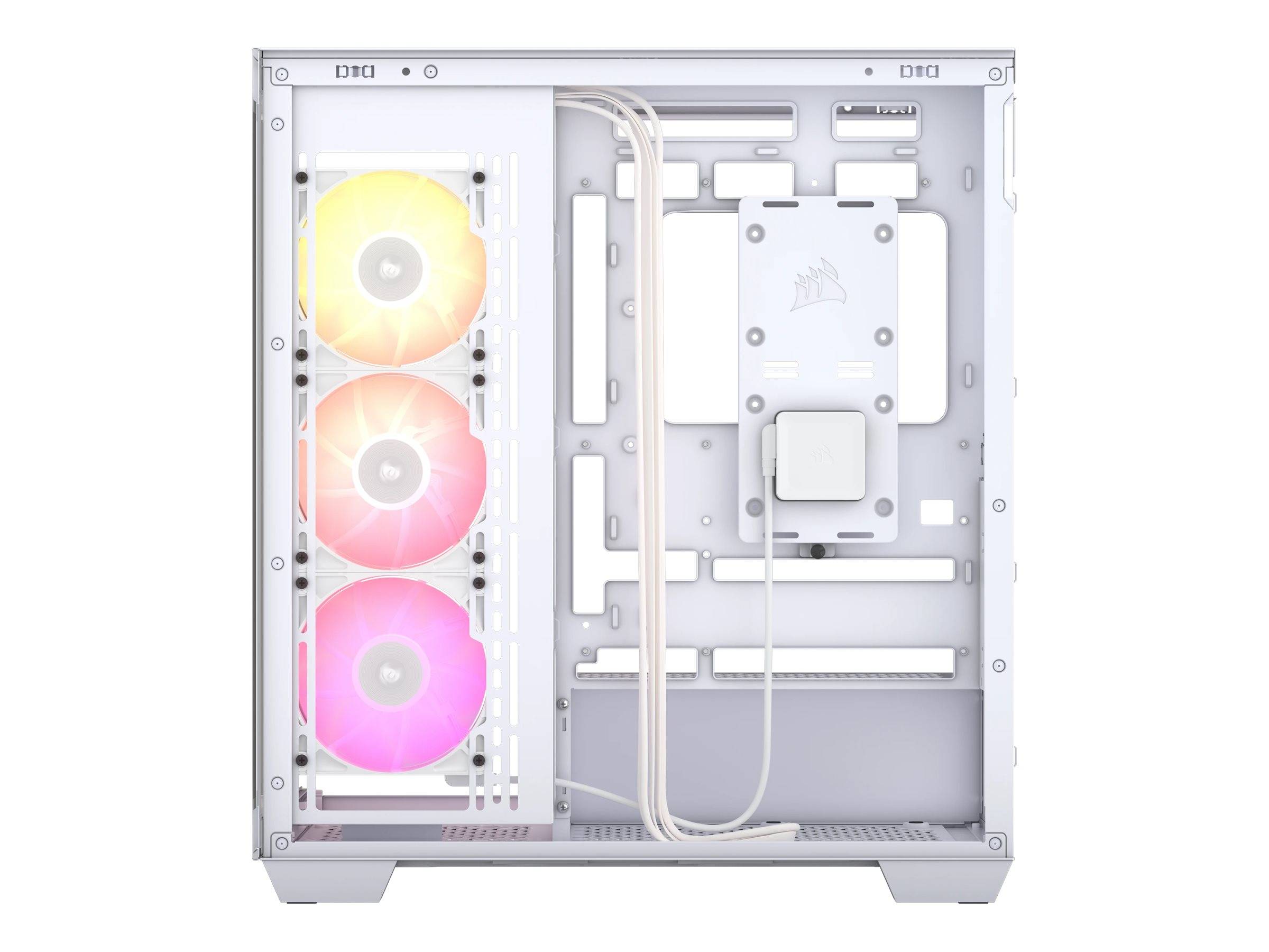CORSAIR iCUE LINK 3500X RGB - Mid tower - E-ATX - Seitenteil mit Fenster (gehärtetes Glas)