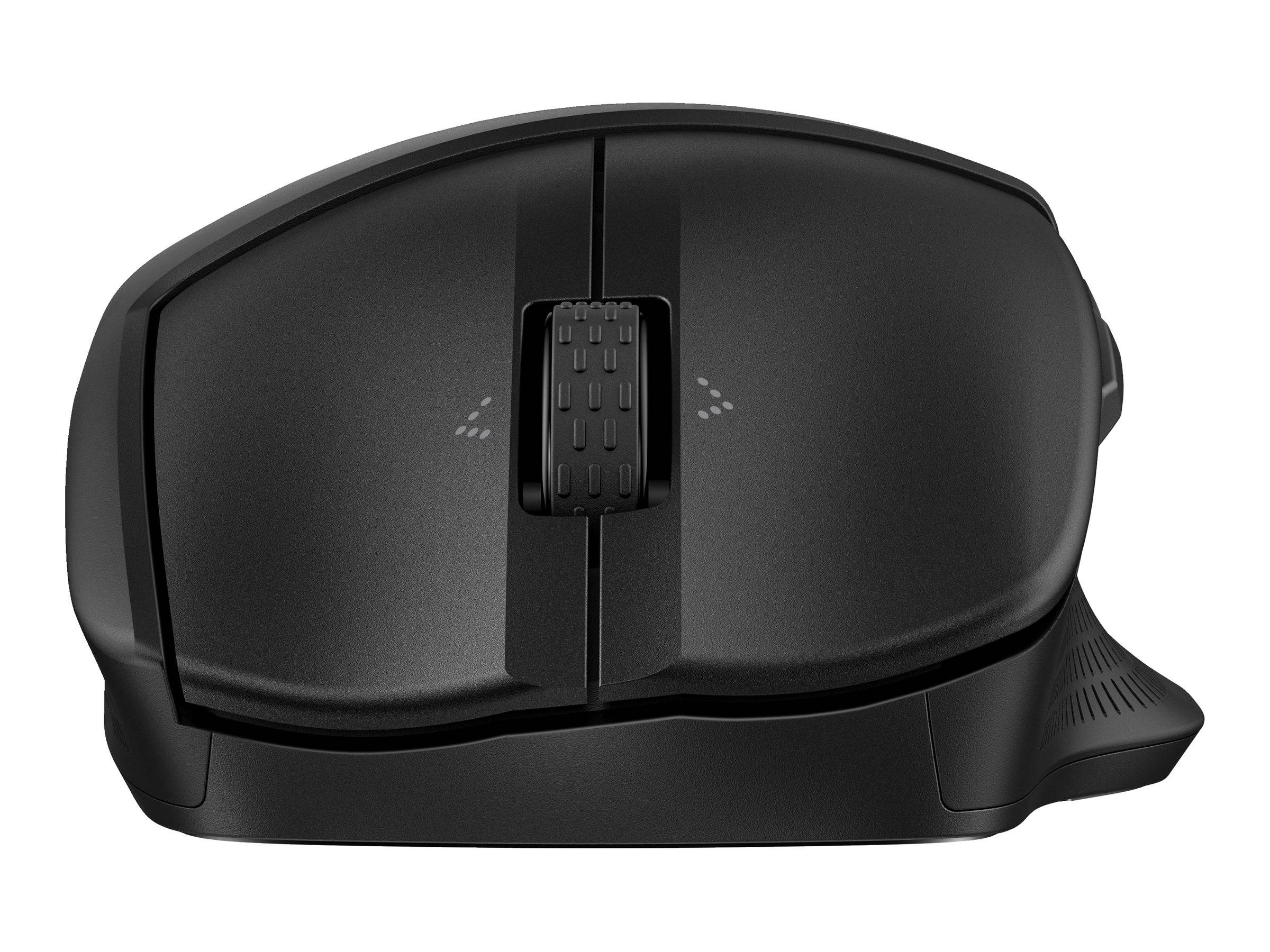HP 480 - Maus - Komfort, Standardgröße - ergonomisch - 7 Tasten - kabellos - Bluetooth 5.3 - kabelloser Empfänger (USB)