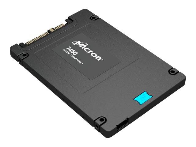 Micron 7450 MAX - SSD - Enterprise - verschlüsselt - 1600 GB - intern - 2.5" (6.4 cm)