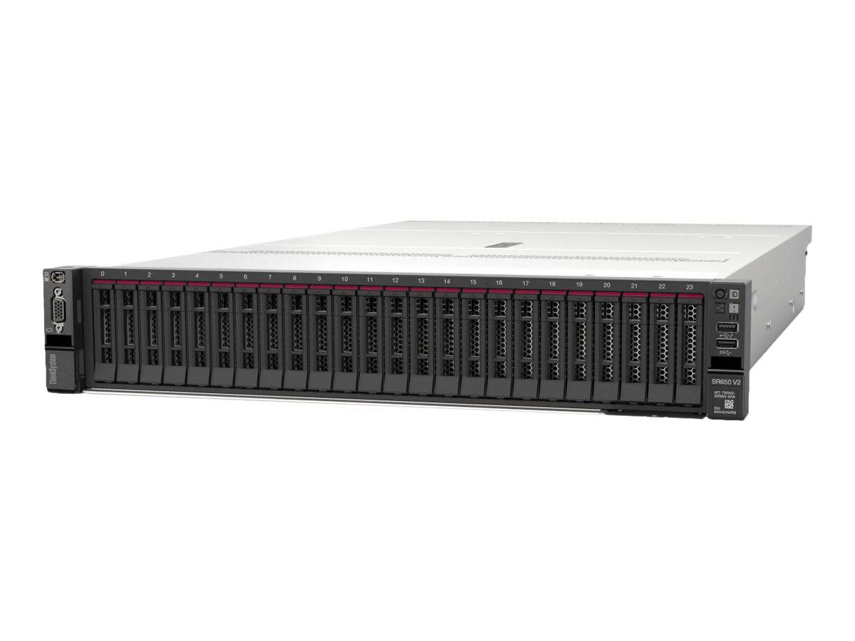Lenovo ThinkSystem SR650 V2 7Z73 - Server - Rack-Montage - 2U - zweiweg - 1 x Xeon Silver 4309Y / 2.8 GHz - RAM 32 GB -