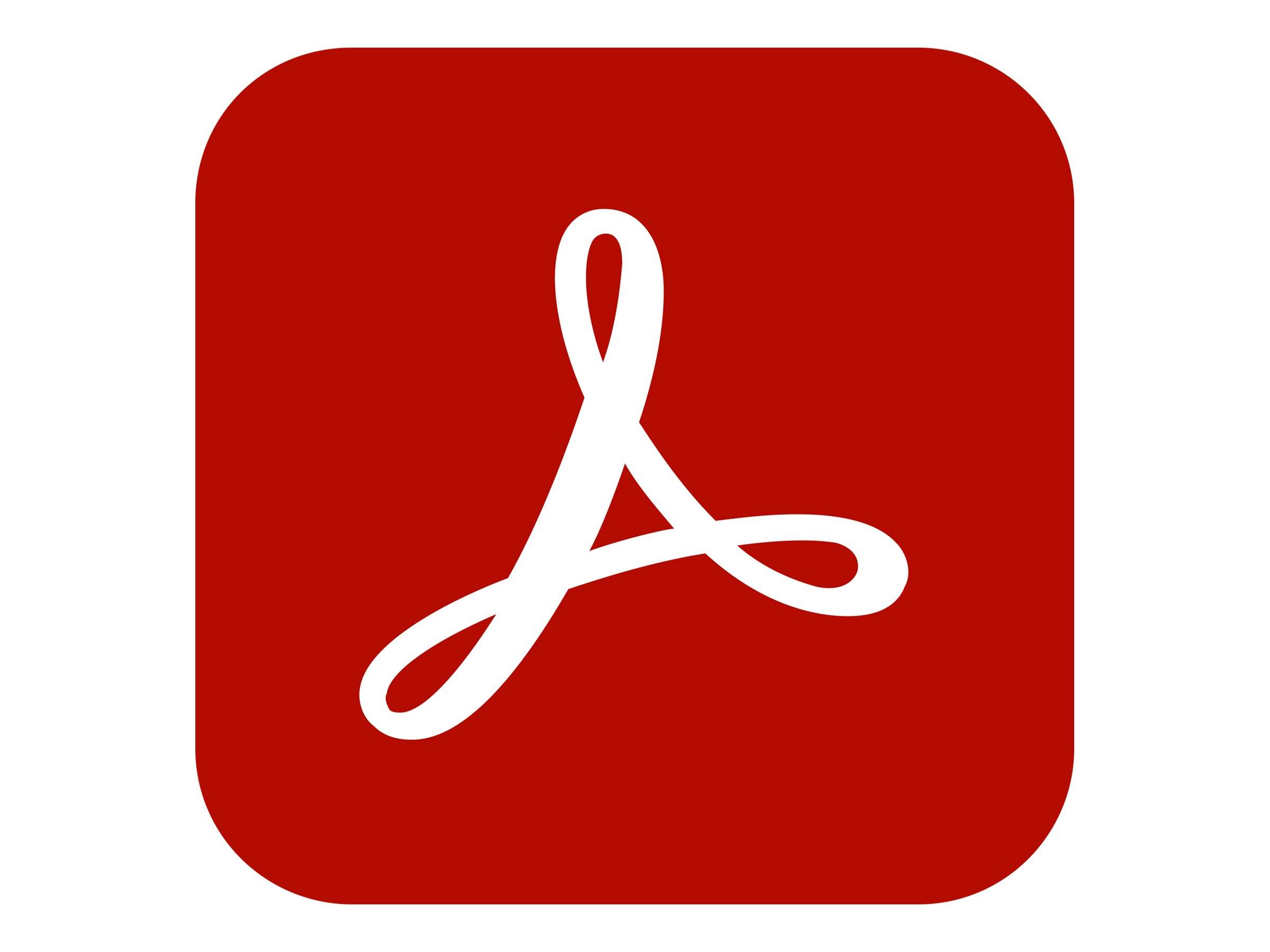 Adobe Acrobat Standard 2020 - Upgrade-Lizenz - 1 Benutzer - CLP - Stufe 1 (8000-99999)
