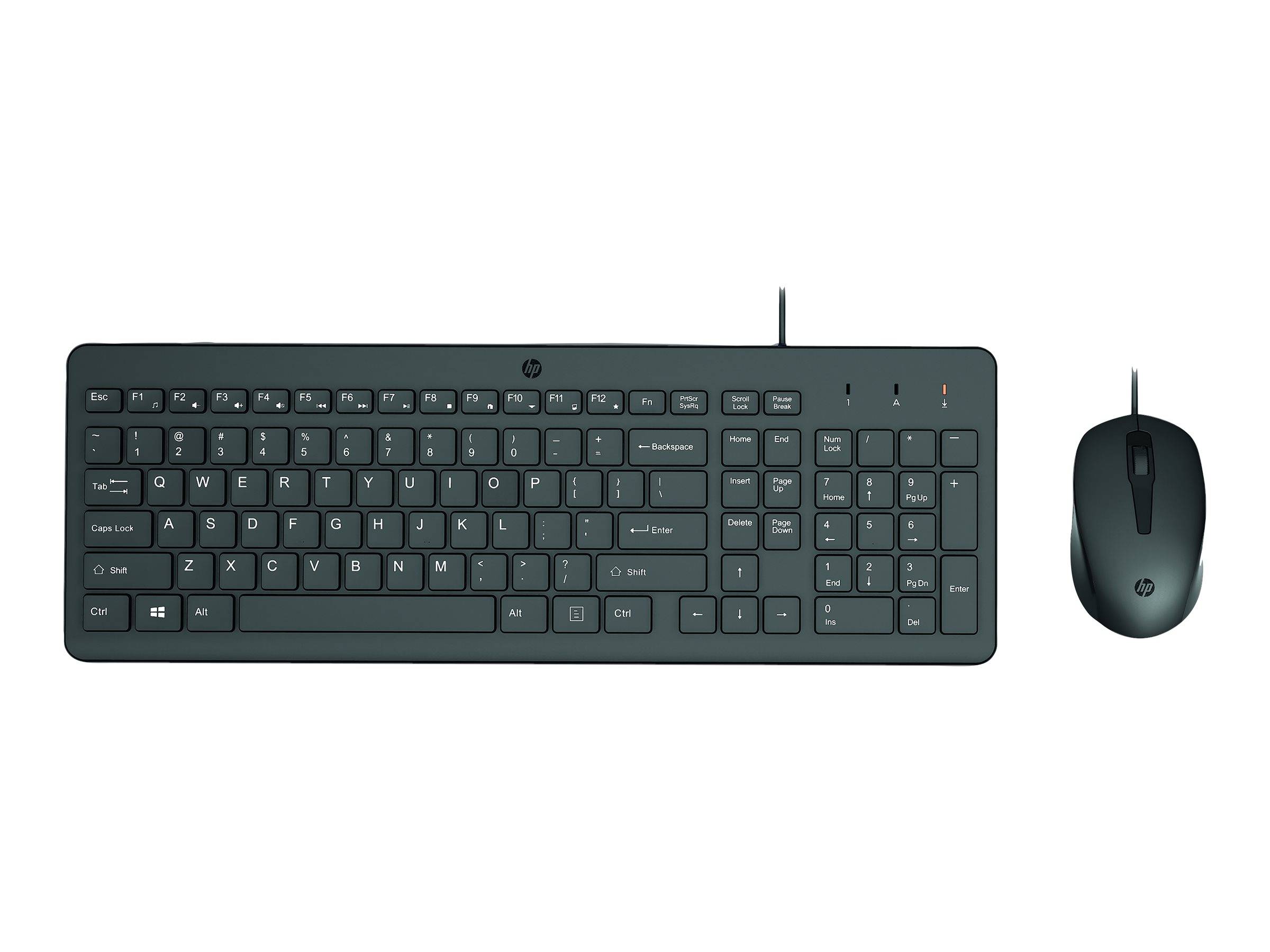 HP 150 - Tastatur-und-Maus-Set - USB - Pan Nordisch