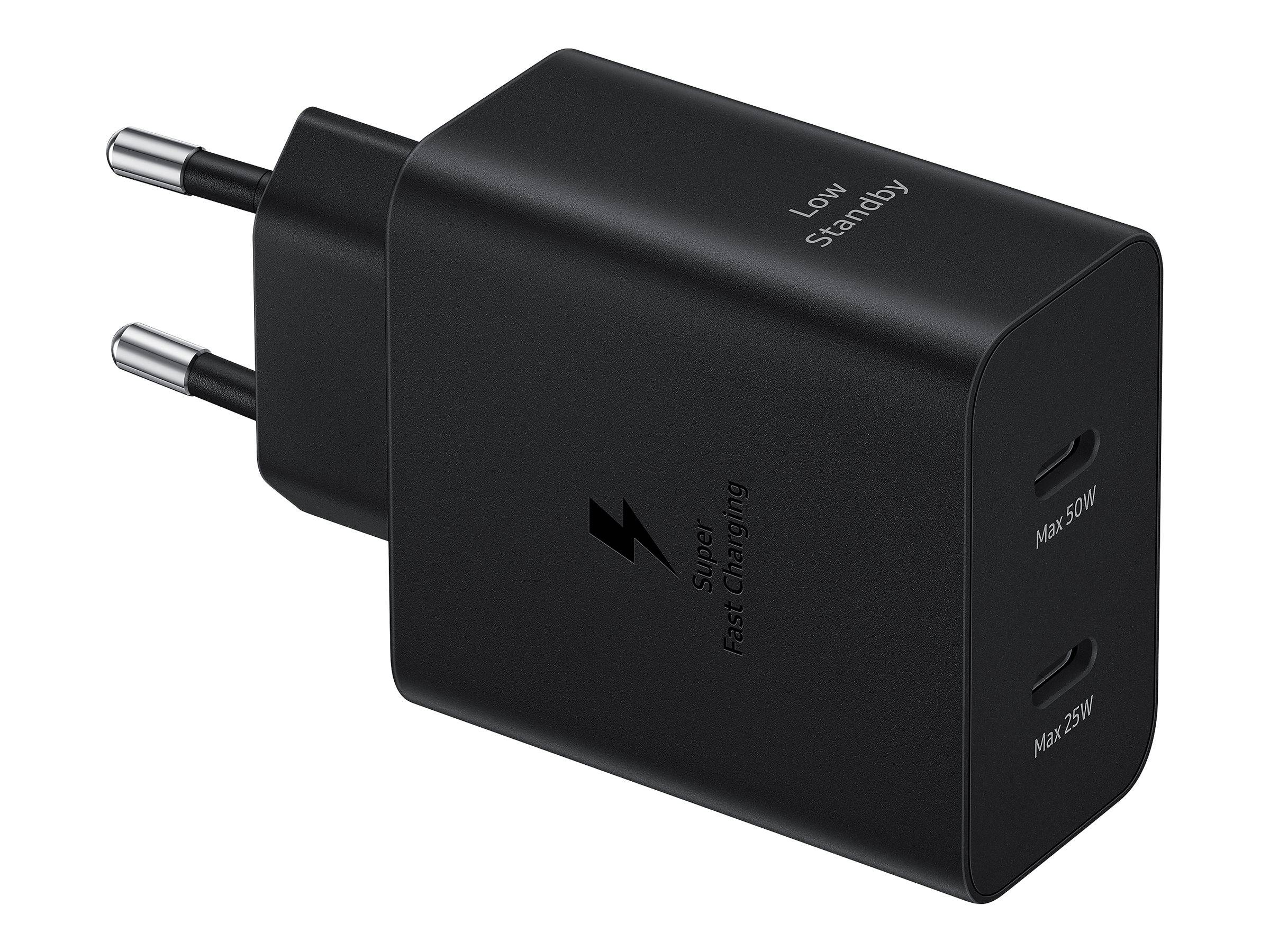Original Samsung 50W Schnellladegerät für USB-C Power Adapter EP-T5020XBEGEU