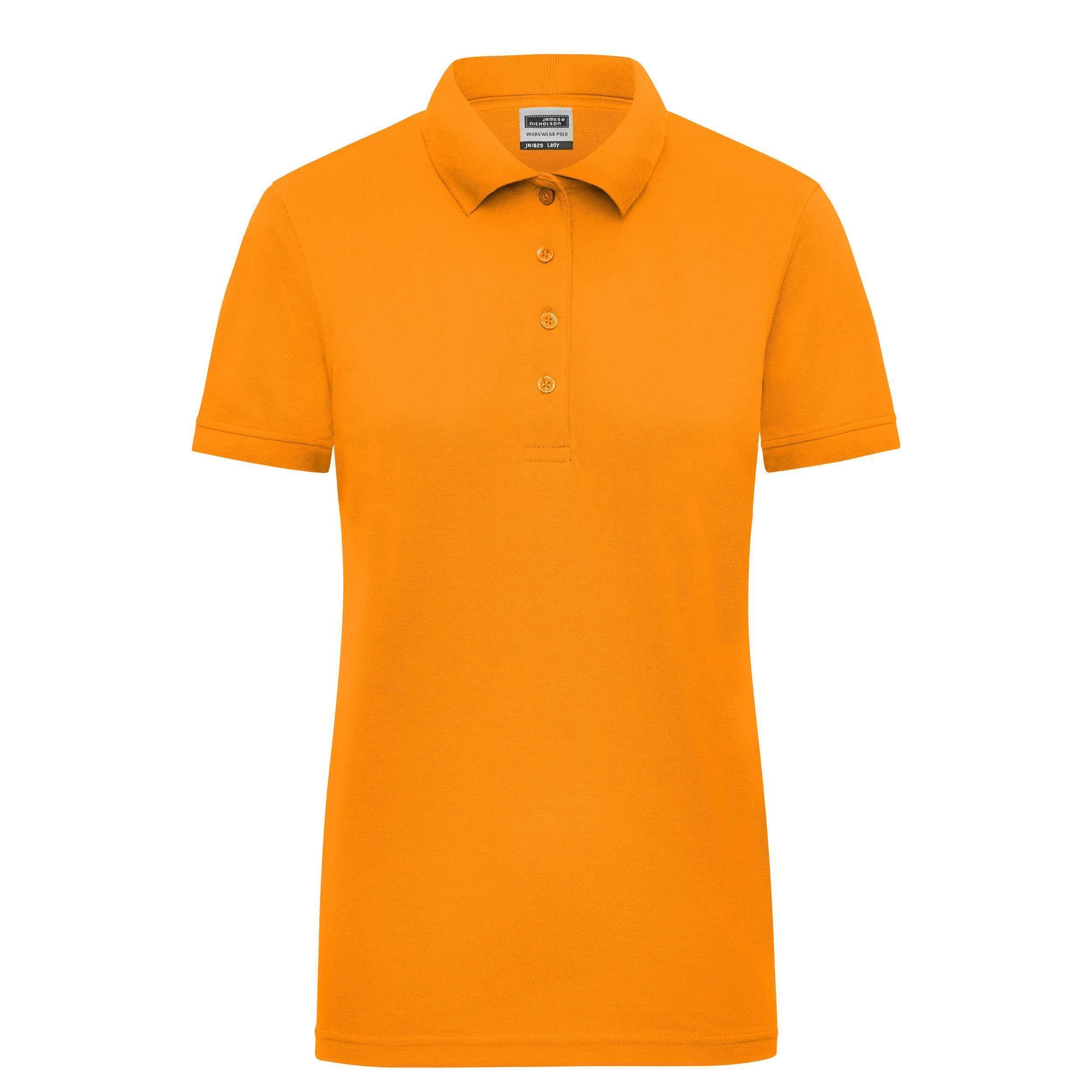 James & Nicholson® JN1829 Ladies' Signal Workwear Polo Größe: XXL Neon-Orange