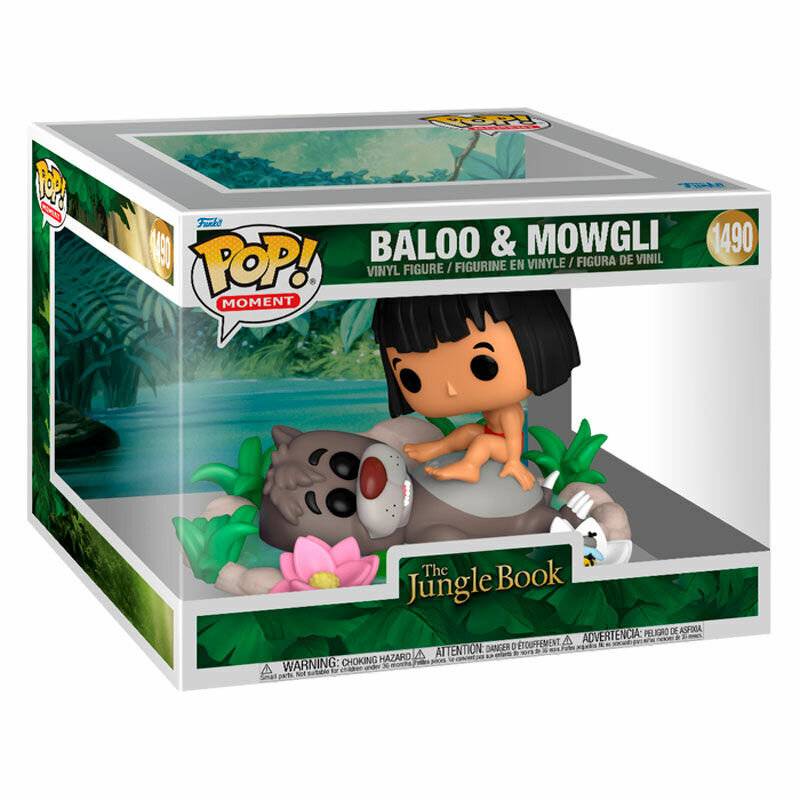 POP-Figur Moment Disney El Libro de la Selva Baloo & Mowgli