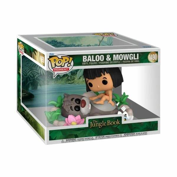 POP-Figur Moment Disney El Libro de la Selva Baloo & Mowgli