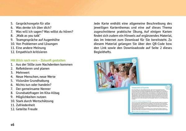 Mehr Wertschätzung im Kita-Team!